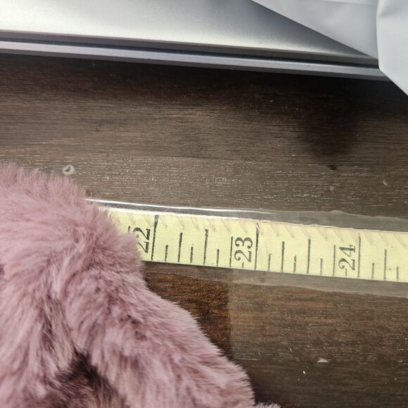 Womens XSmall Faux Fur Fluffy Open Front Draped Coat Teddy Luxury Chic Glam Soft - Picture 11 of 12